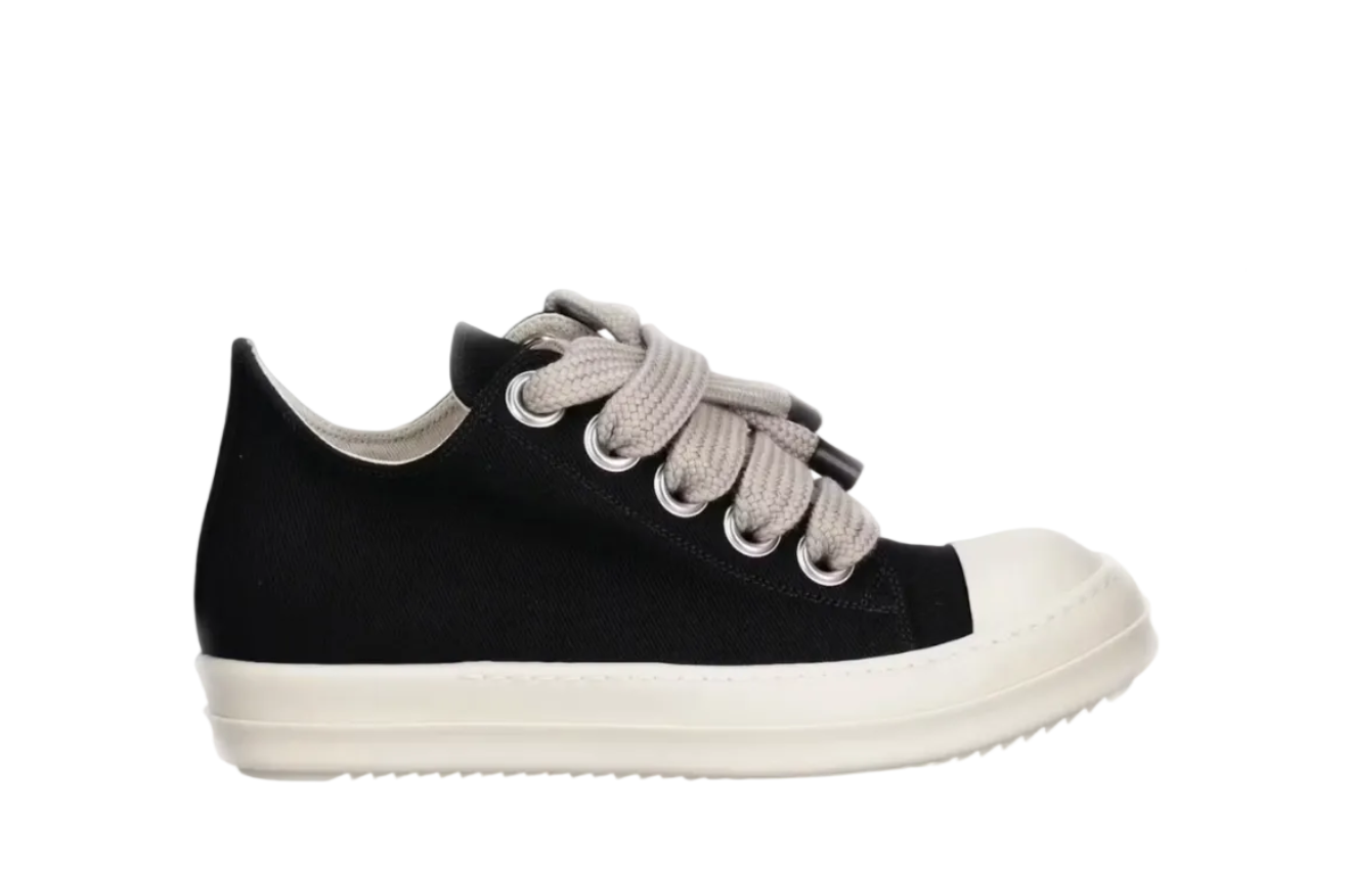 Rick O DRKSHDW Jumbolace
Low Sneaks ’Black/milk’