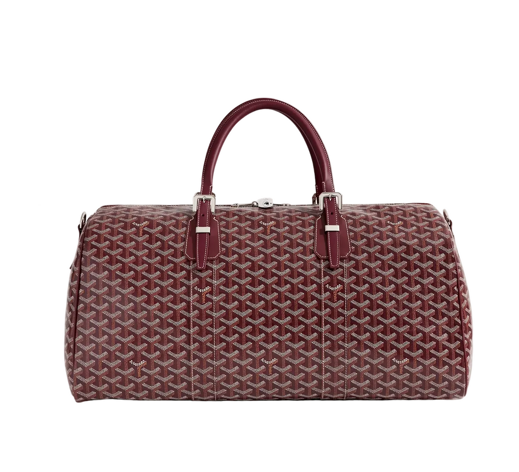 GoYard Boston 50 Duffle Bag ‘Burgundy’