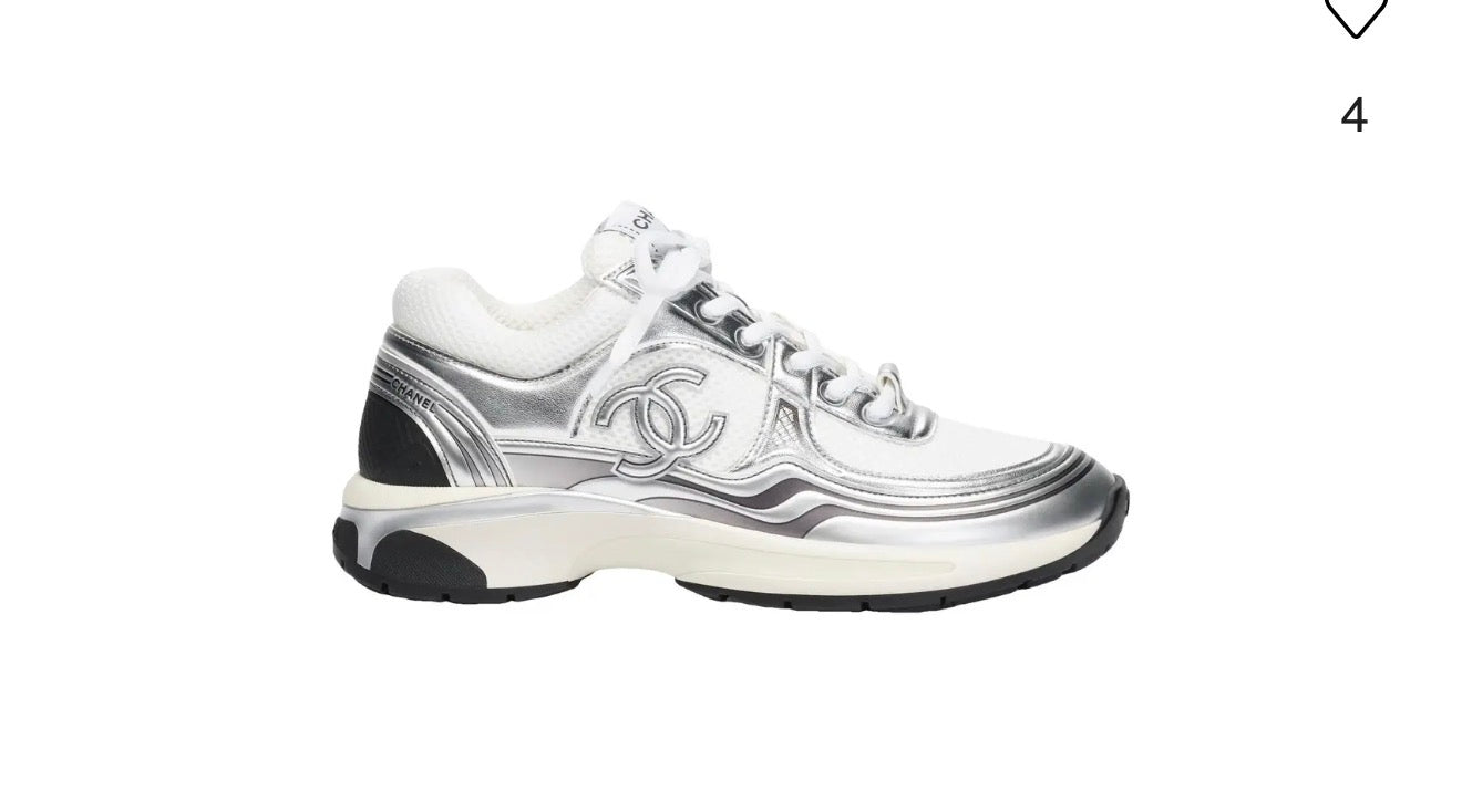 CC low top Runner “Silver/White/Black”