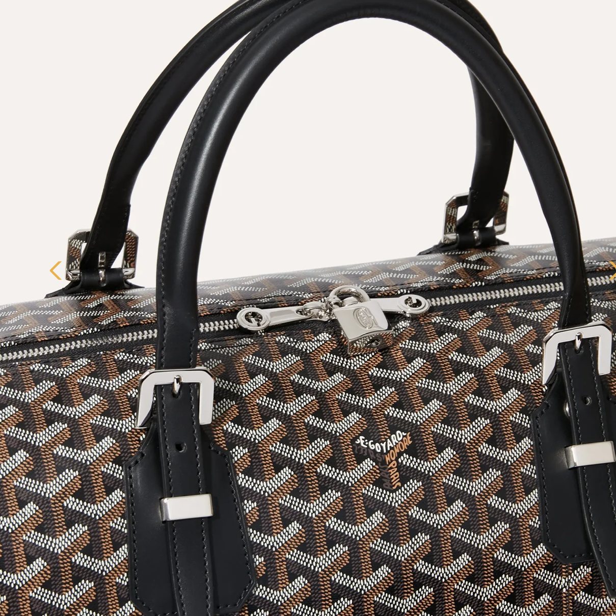 GoYard Boston 50 Duffle Bag ‘Black’