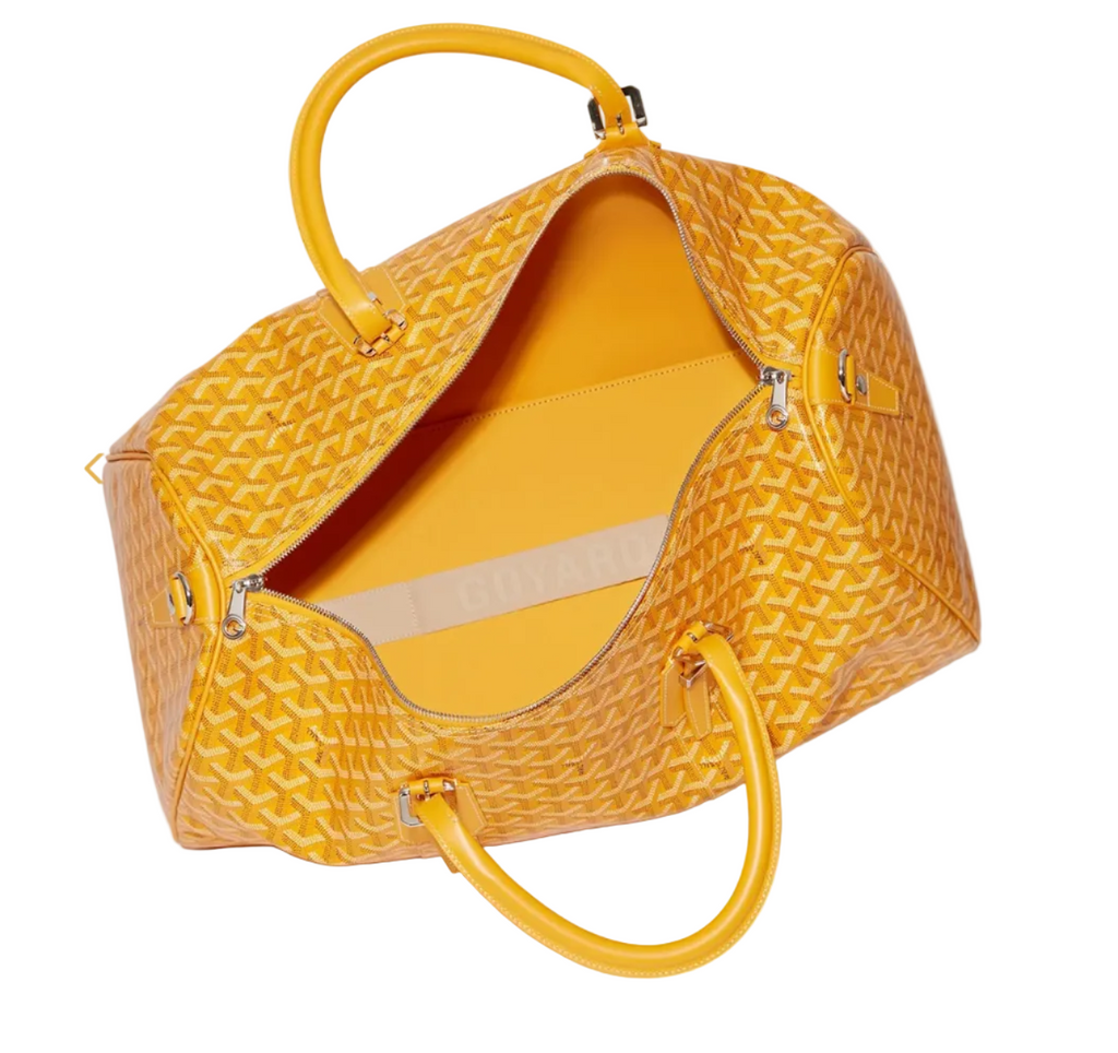 GoYard Boston 50 Duffle Bag ‘Yellow’