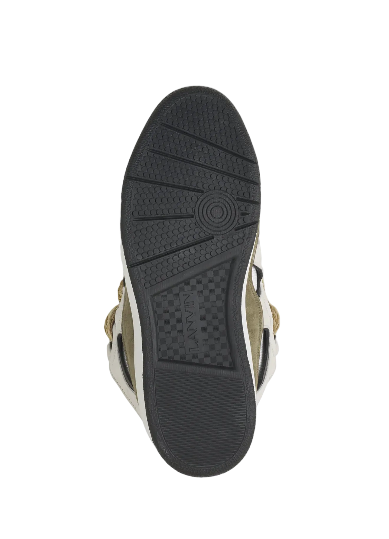 LANVIN Curb ‘Blanc/Kaki’