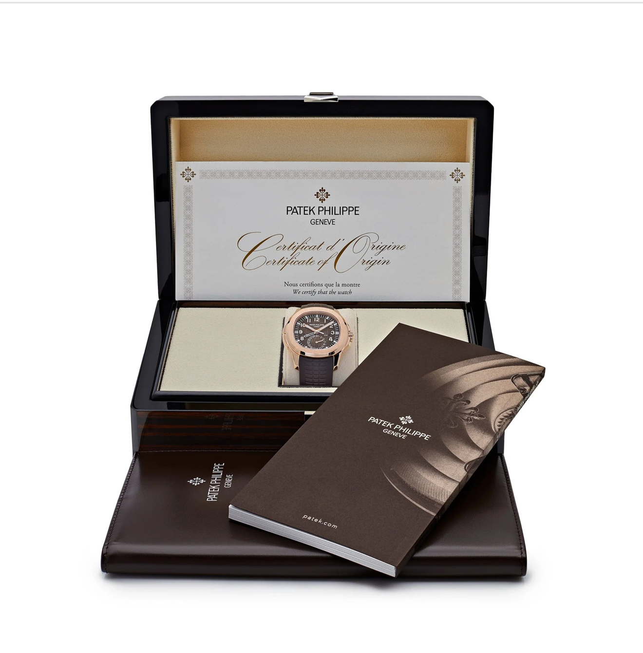 PP Aquanaut 5164R-001 Travel Time Brown Dial Rose Gold (2025)