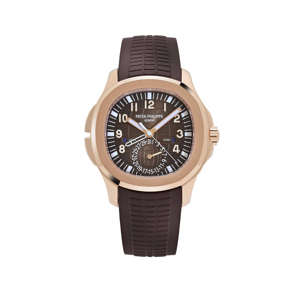 Patek Philippe
 Aquanaut 5164R-001 Travel Time Brown Dial Rose Gold (2025)