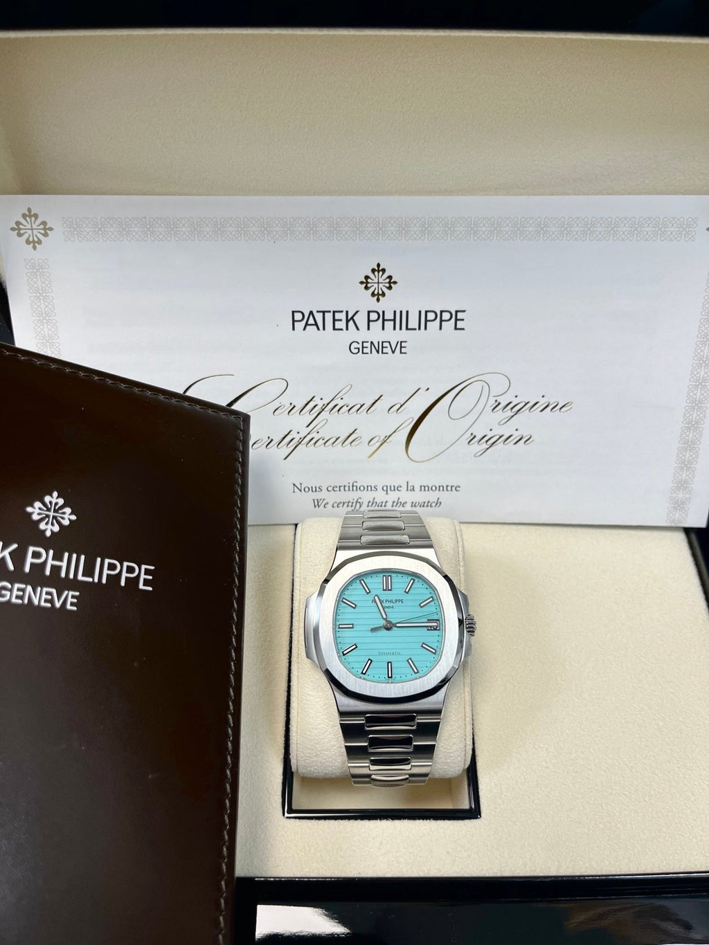 Patek Philippe Nautilus T & Co. Blue Dial 5711/1A-018