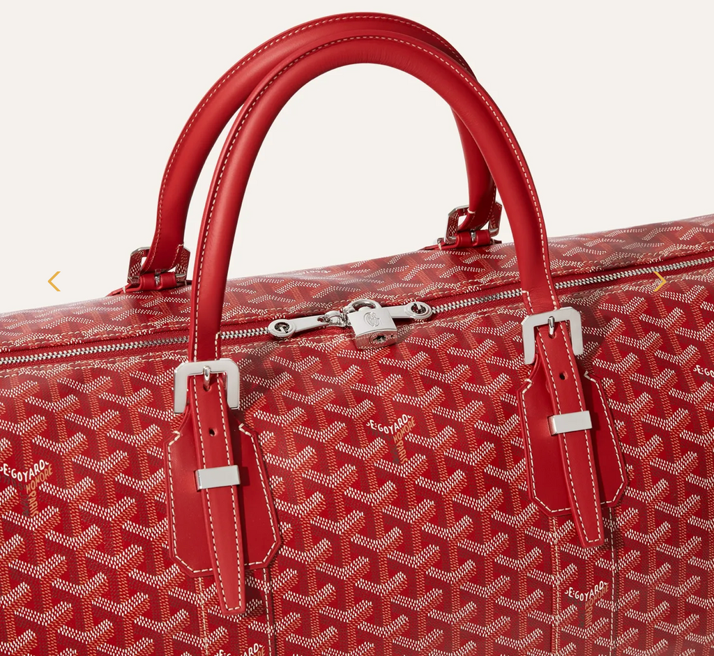 GoYard Boston 50 Duffle Bag ‘Red’