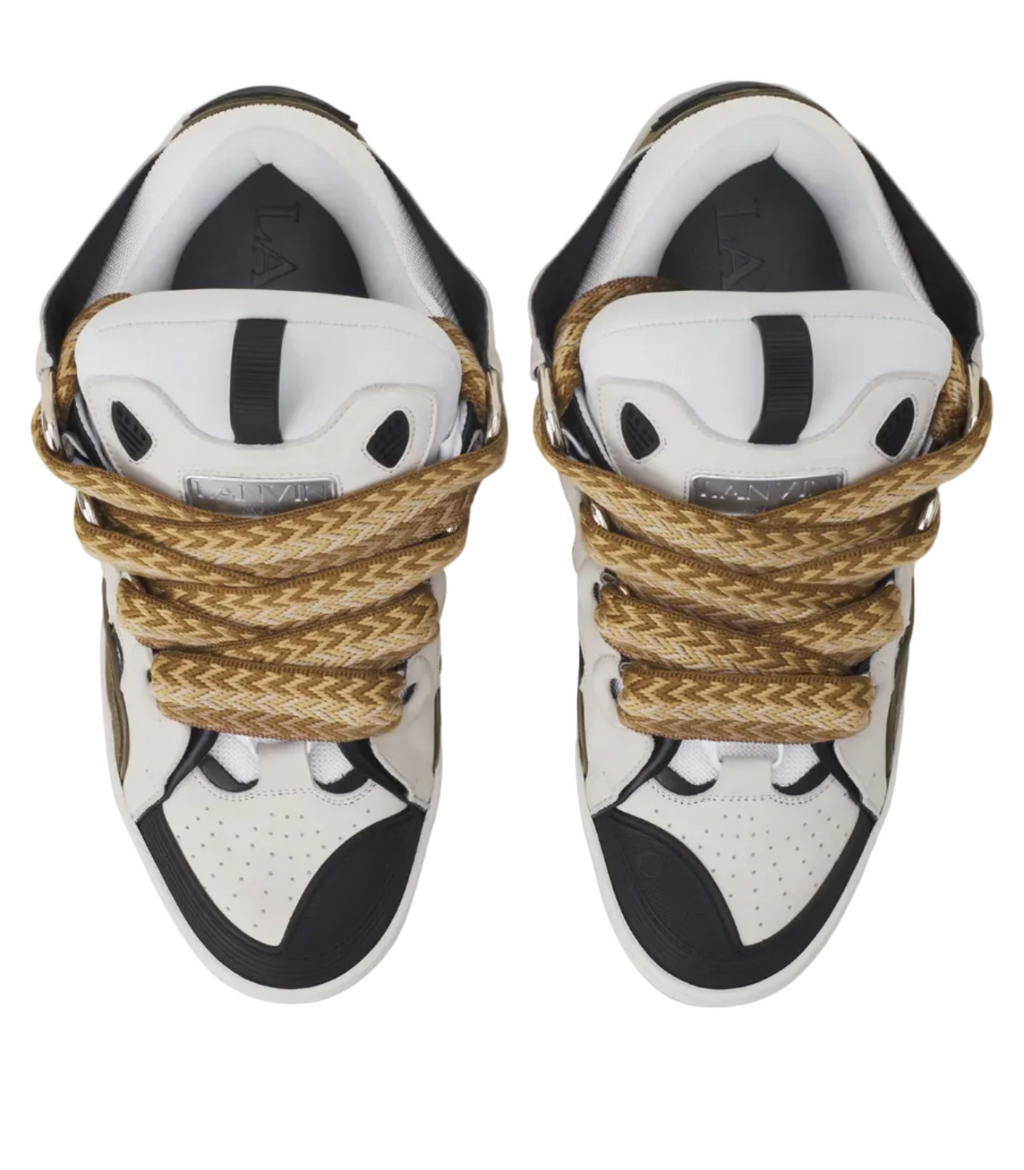 LANVIN Curb ‘Blanc/Kaki’