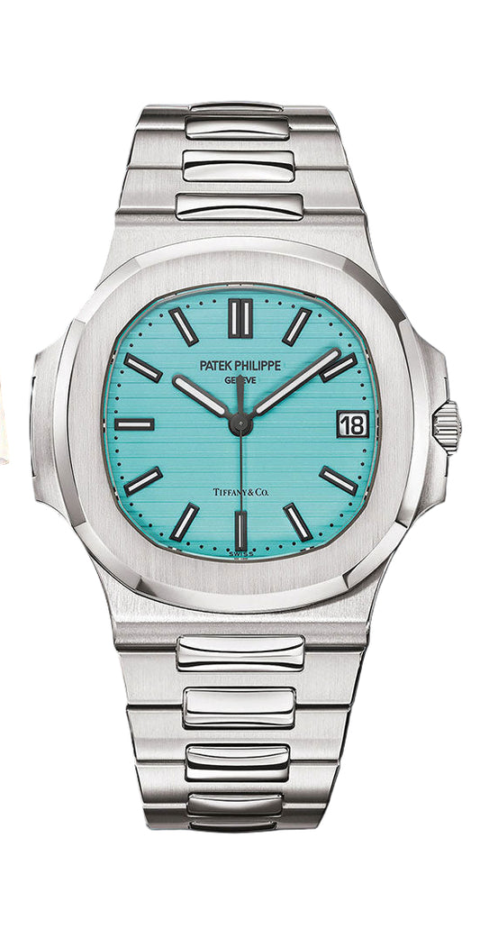 PP Nautilus T & Co. Blue Dial 5711/1A-018