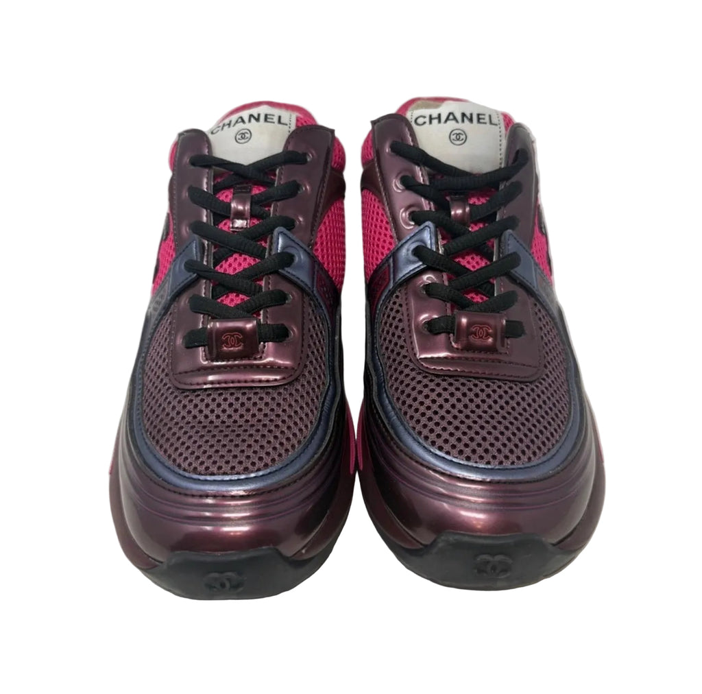CC low top runner “burgundy/Black/Pink”