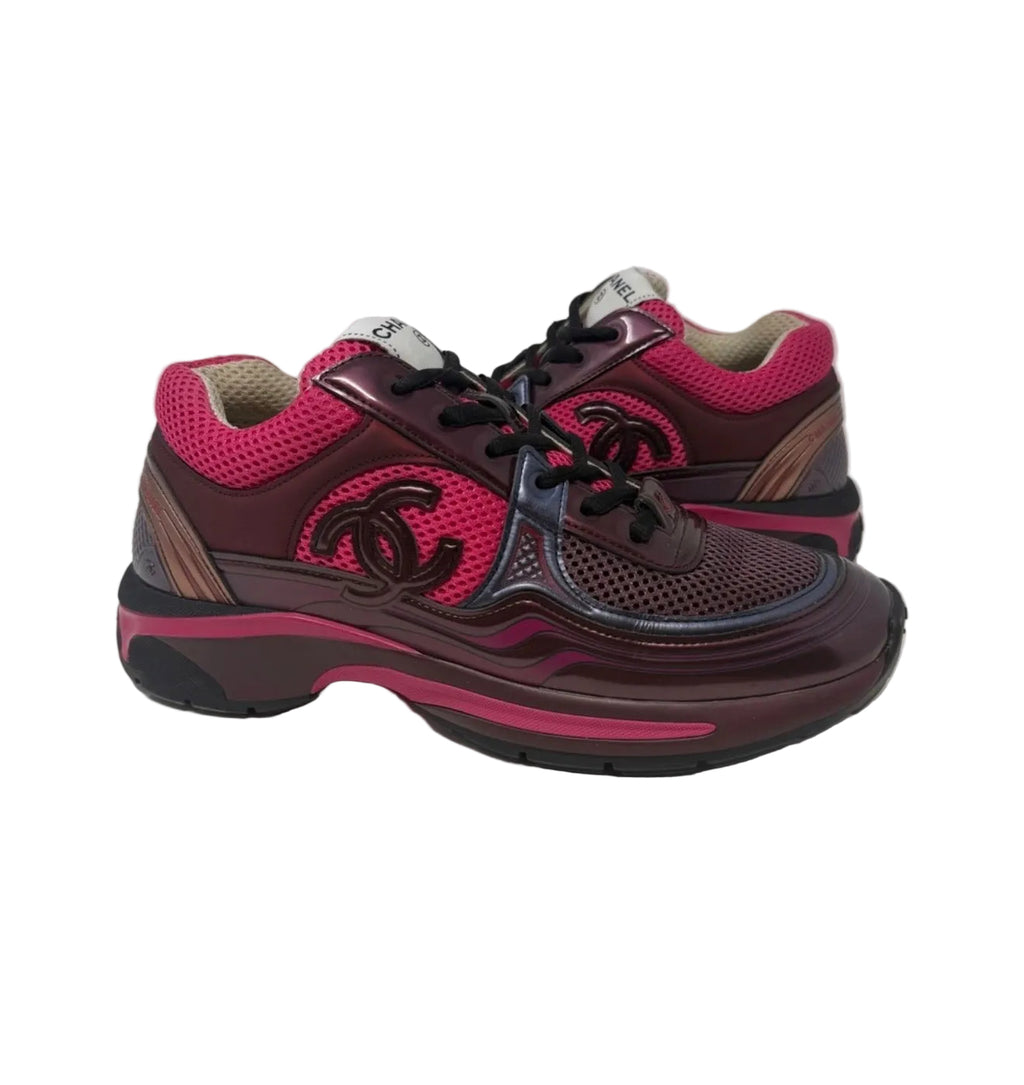CC low top runner “burgundy/Black/Pink”