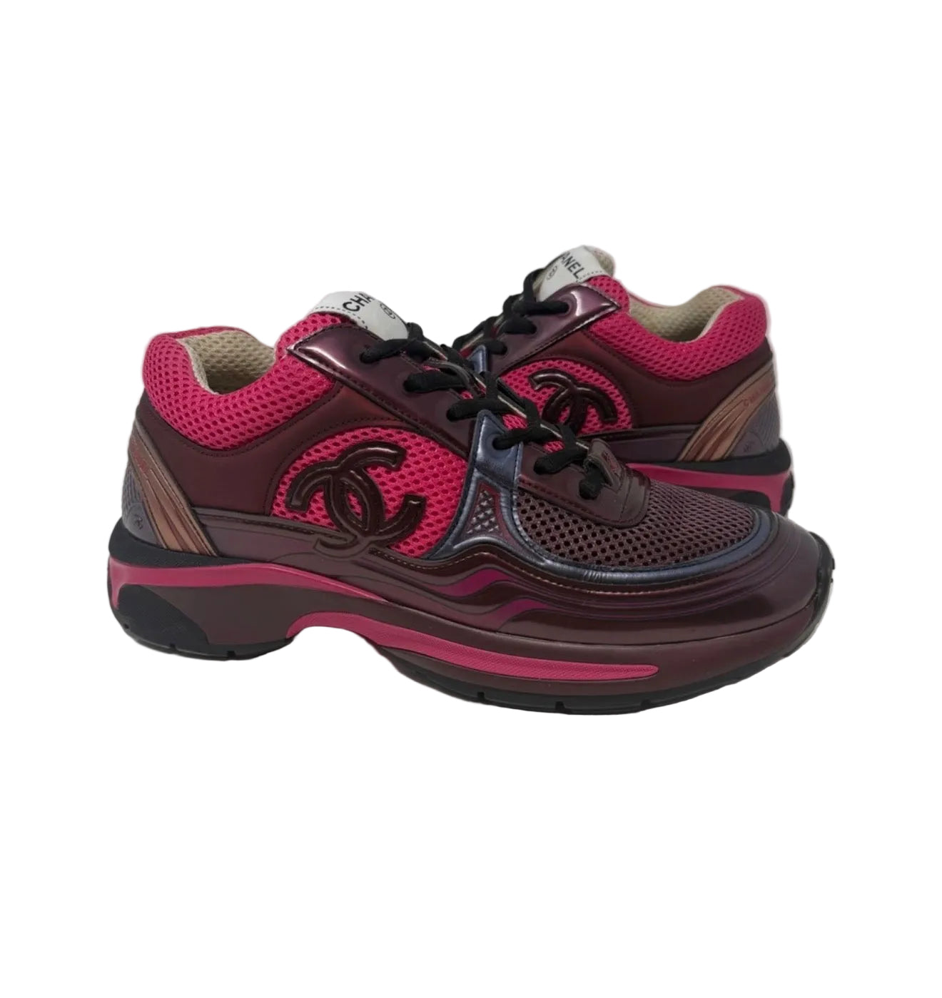 CC low top runner “burgundy/Black/Pink”