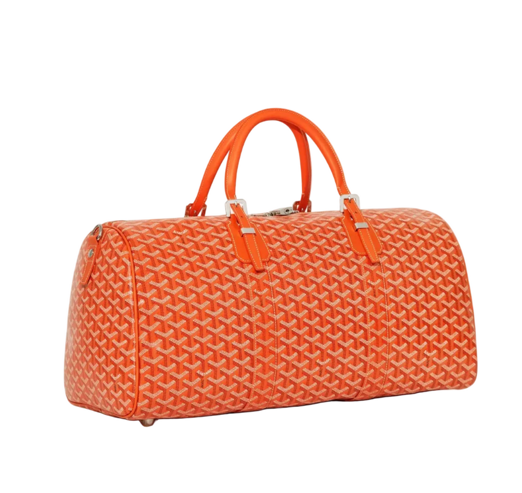 GoYard Boston 50 Duffle Bag ‘Orange’