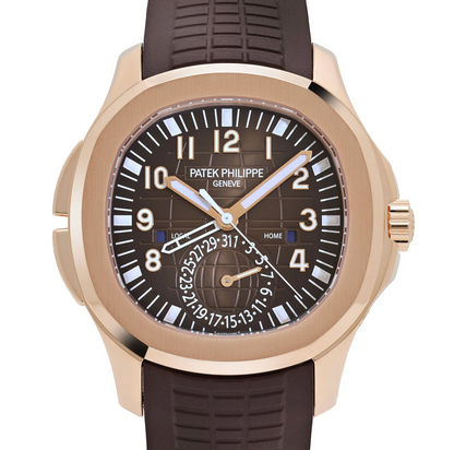 PP Aquanaut 5164R-001 Travel Time Brown Dial Rose Gold (2025)