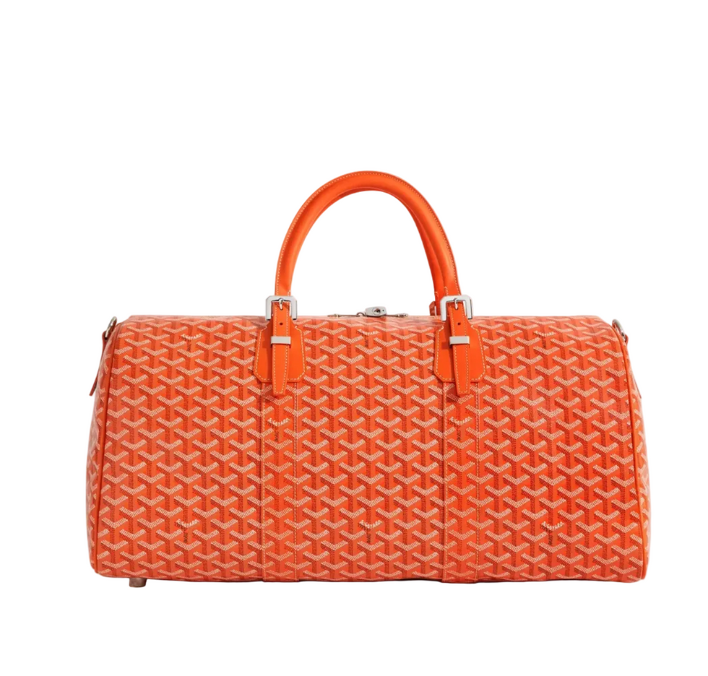 GoYard Boston 50 Duffle Bag ‘Orange’