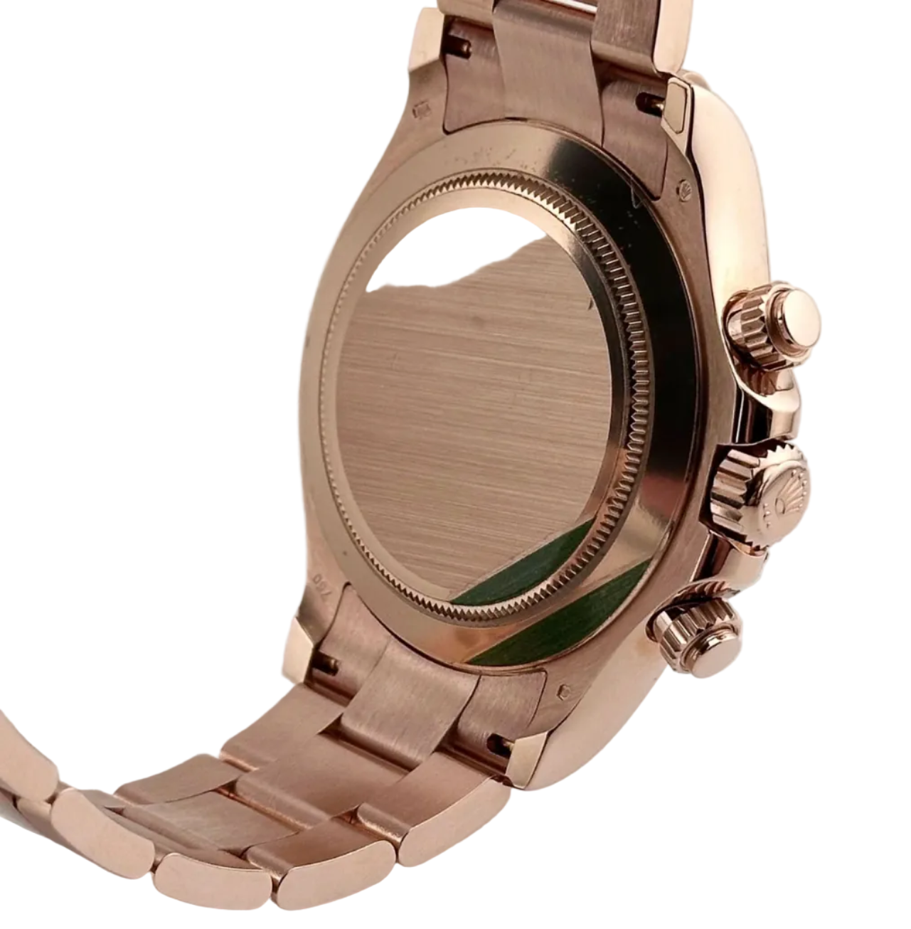 RLX Daytona 116505 Rose Gold Sundust Diamond Baguette Dial