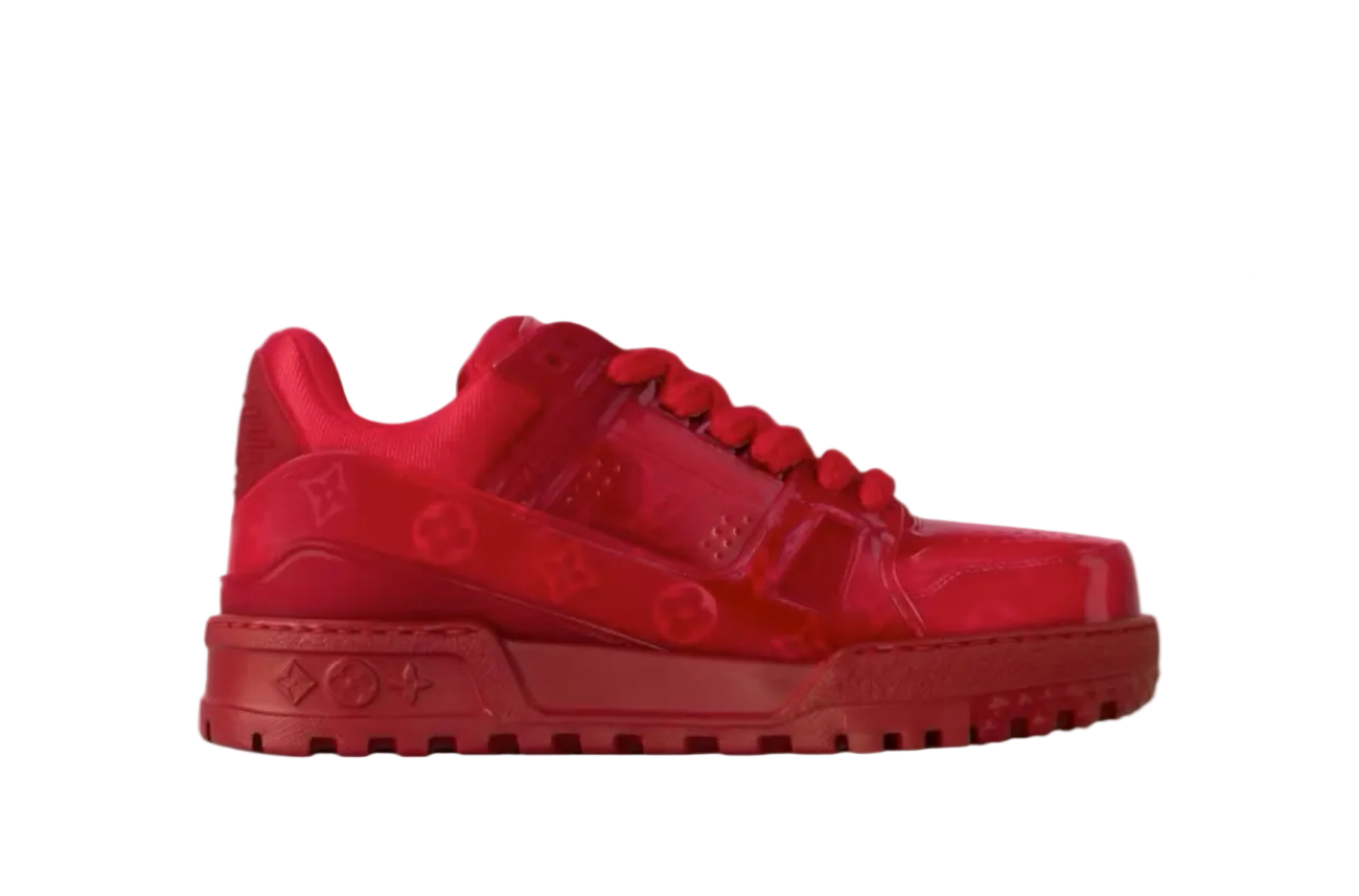 LV Trainer Maxi ‘Red Monogram’