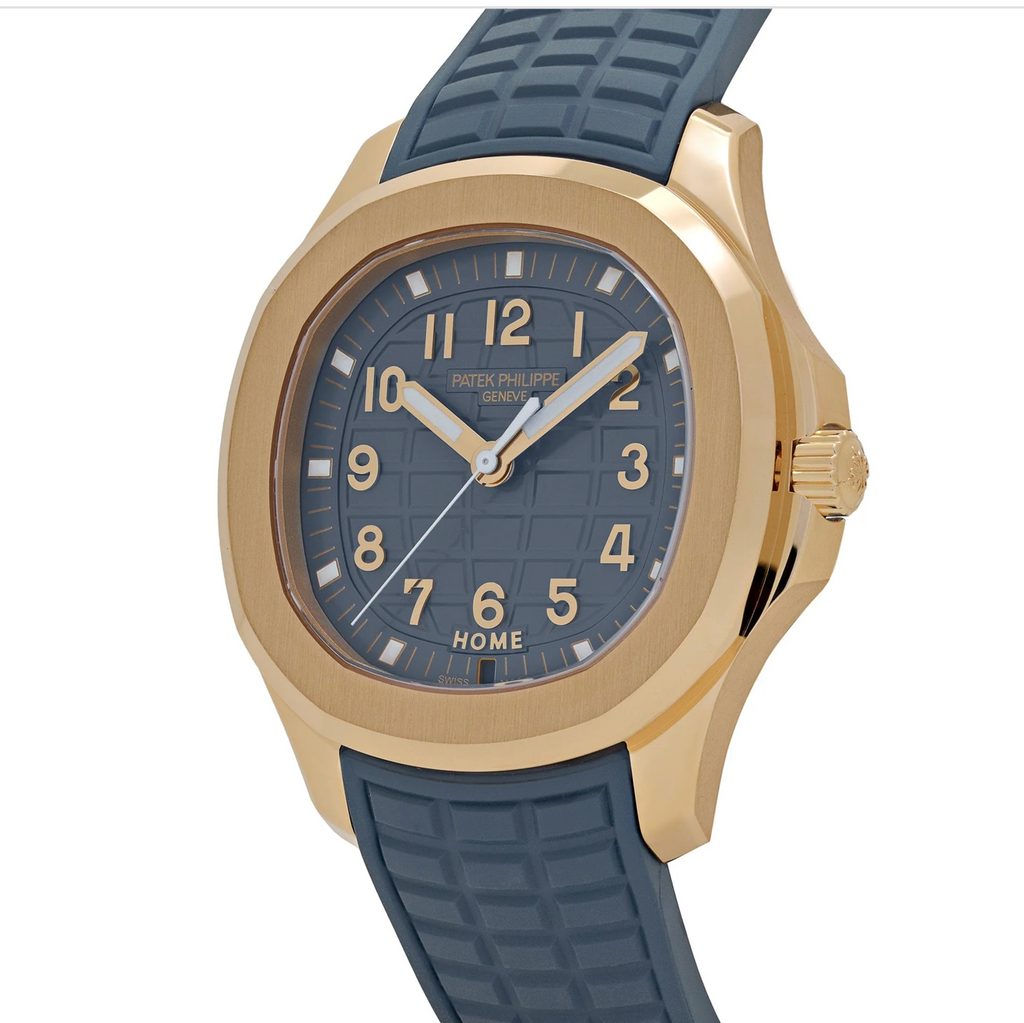 Patek Philippe
 Aquanaut 5269R-001 'Travel Time' Quartz Rose Gold Blue Dial (2024)