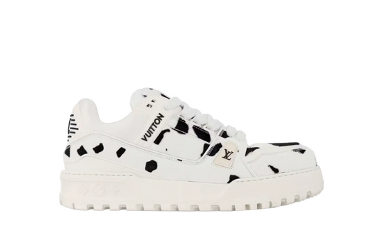 LV Trainer Maxi ‘White Black animal print’