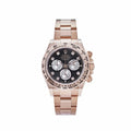 Rolex Daytona 126505 Rose Gold Black Diamond Dial