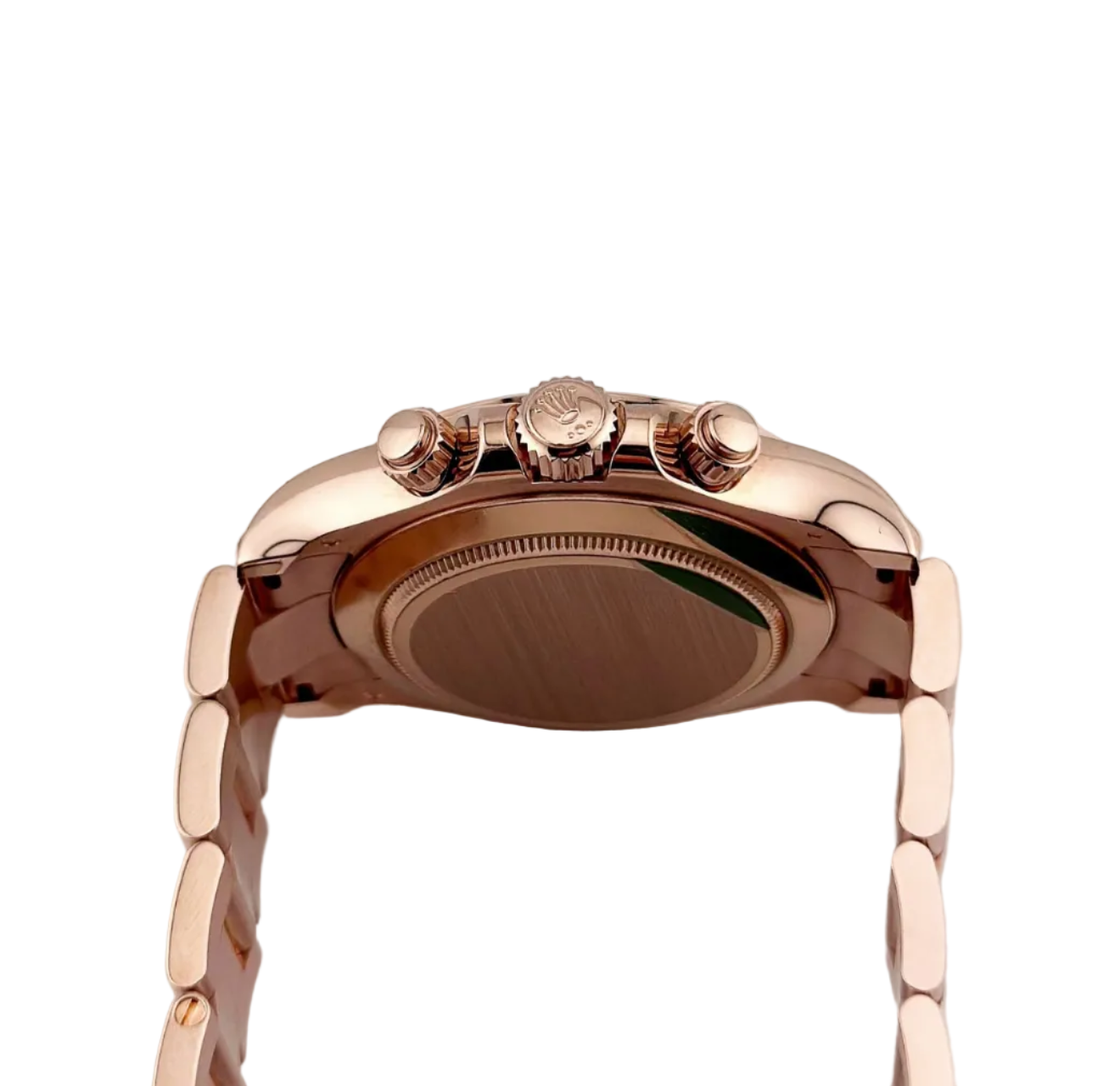 RLX Daytona 116505 Rose Gold Sundust Diamond Baguette Dial