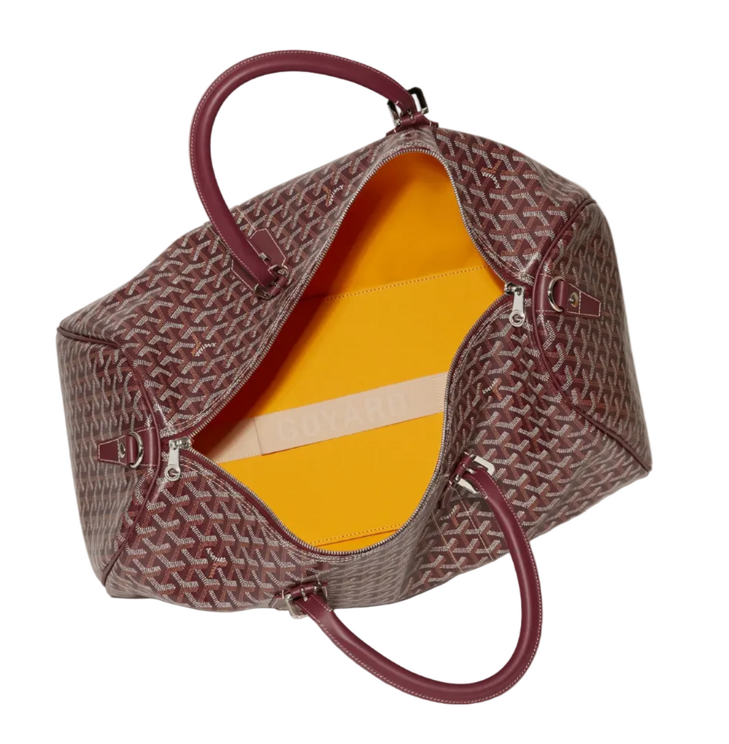 GoYard Boston 50 Duffle Bag ‘Burgundy’
