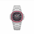 Patek Philippe
 Nautilus 5711/112P-001 Platinum Grey Dial Ruby Bezel