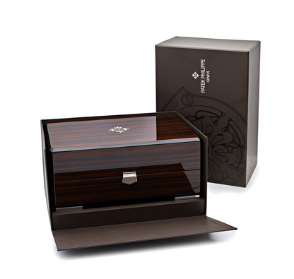 PP Nautilus 5980/1AR-001 Chronograph Stainless Steel Rose Gold Blue Dial