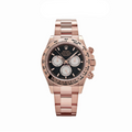 Rolex Daytona 126505 Rose Gold Bright Black Dial