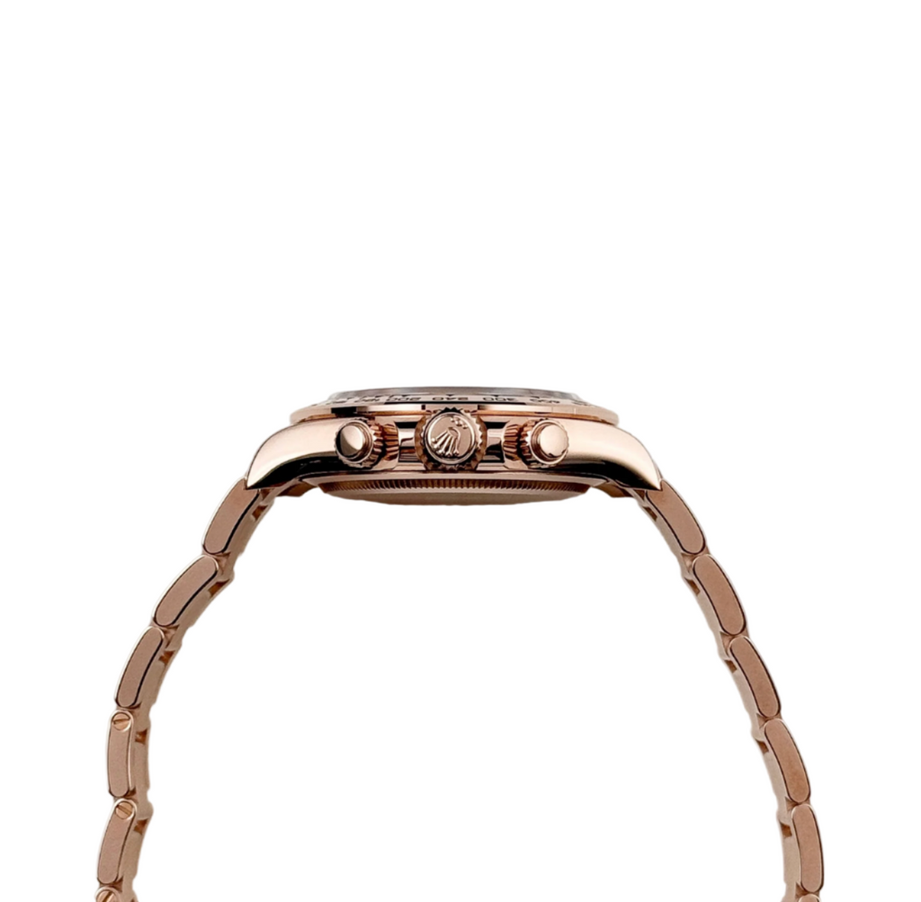 Rolex Daytona 126505 Rose Gold Bright Black Dial