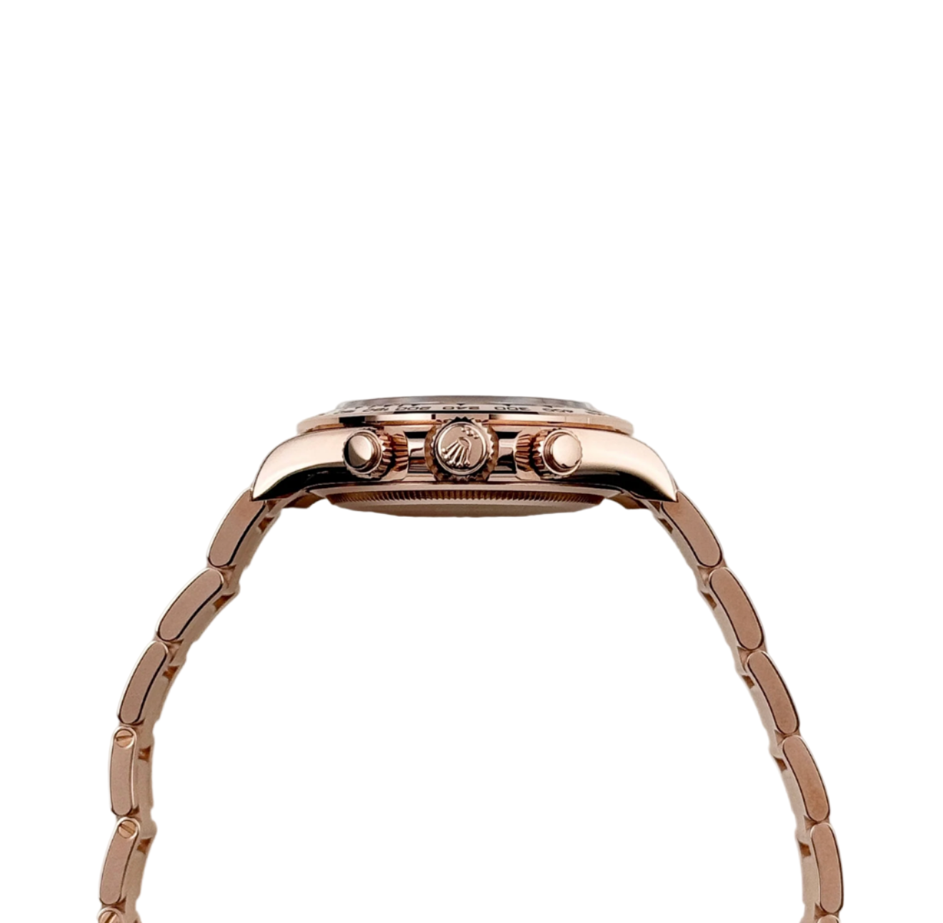 Rolex Daytona 126505 Rose Gold Bright Black Dial
