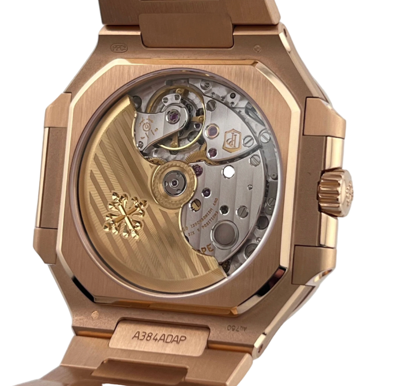 PP Cubitus 7128/1R-001 Rose Gold Brown Dial