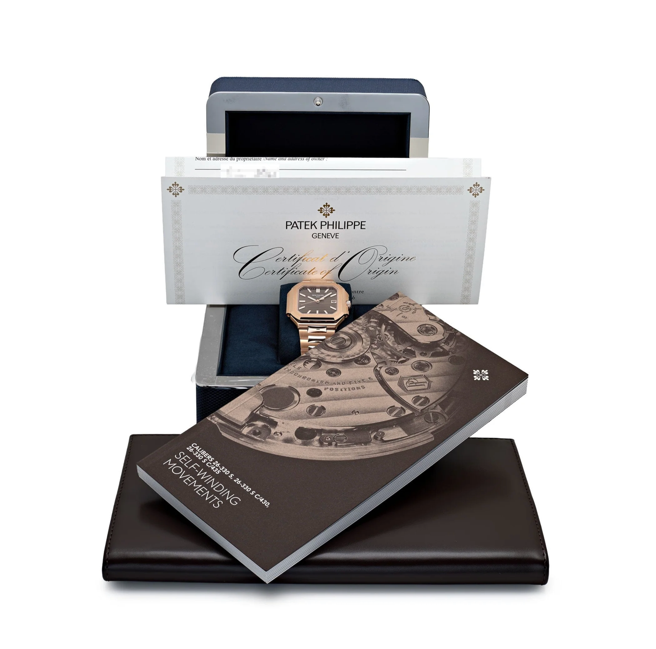 PP Cubitus 7128/1R-001 Rose Gold Brown Dial