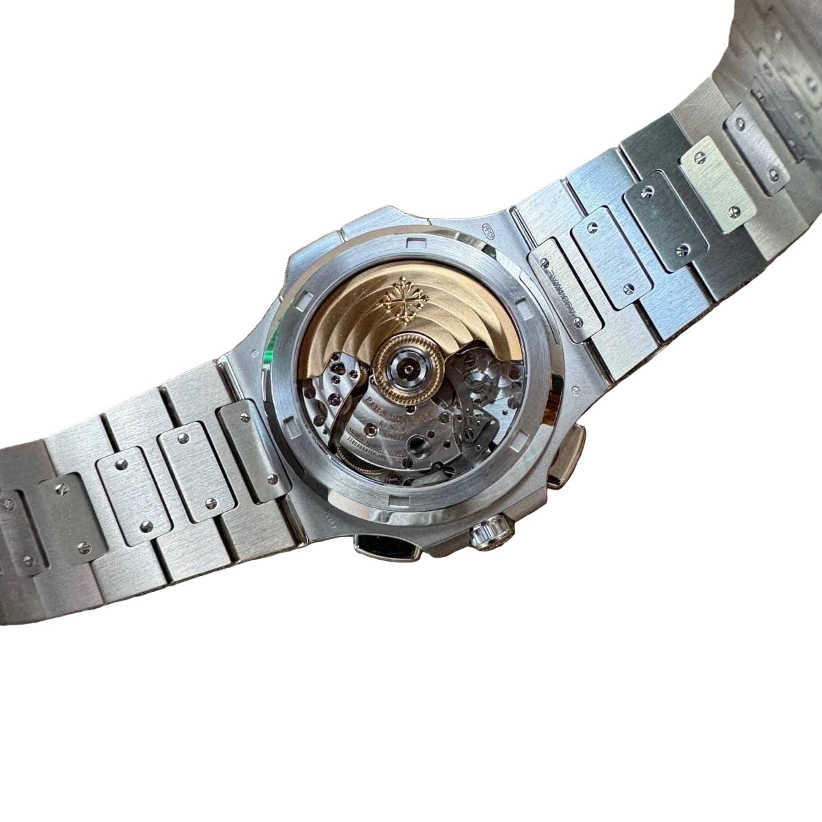 Patek Philippe 5990/1422G Nautilus Travel Time Ruby Gem-Set lab stone