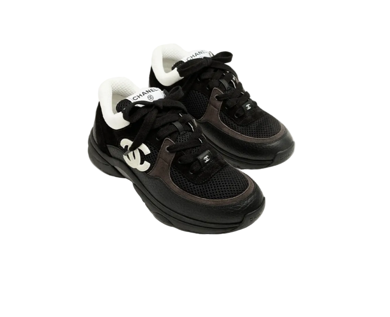CHANEL Low top Logo Trainer