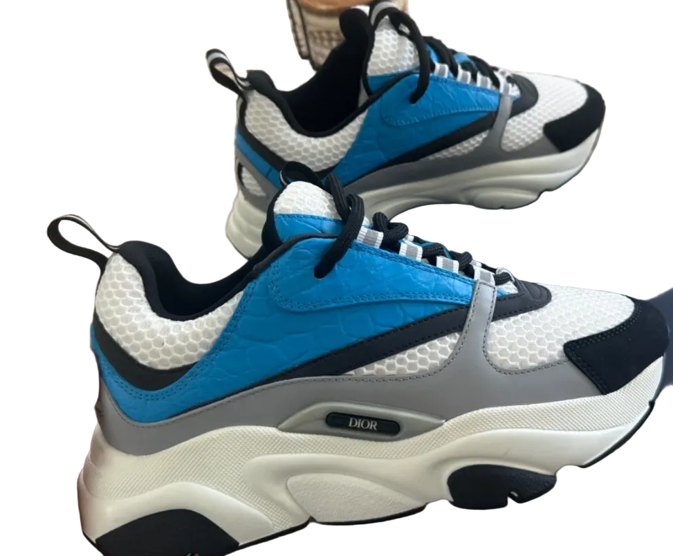 Dior B22 ‘Crocodile Blue White’ used Multiple Sizes