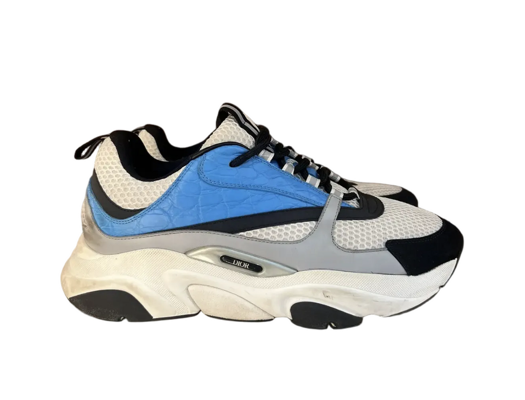 Dior B22 ‘Crocodile Blue White’ used Multiple Sizes