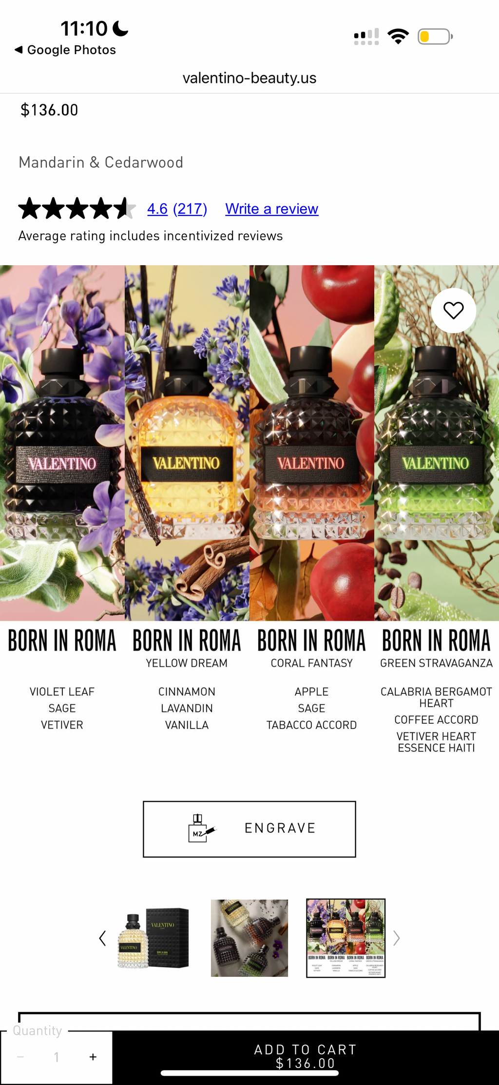 BORN IN UOMO EAU DE TOILETTE