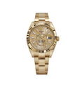 Rolex Sky-Dweller 326938 Yellow Gold Champagne Dial Oyster