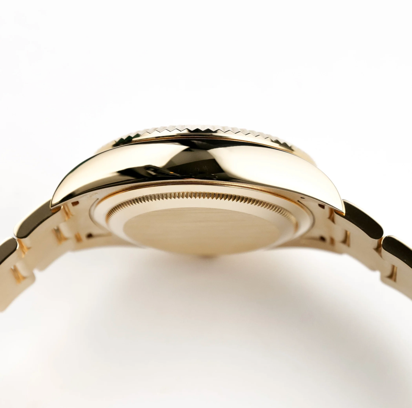 RLX Sky-Dweller 326938 Yellow Gold Champagne Dial Oyster