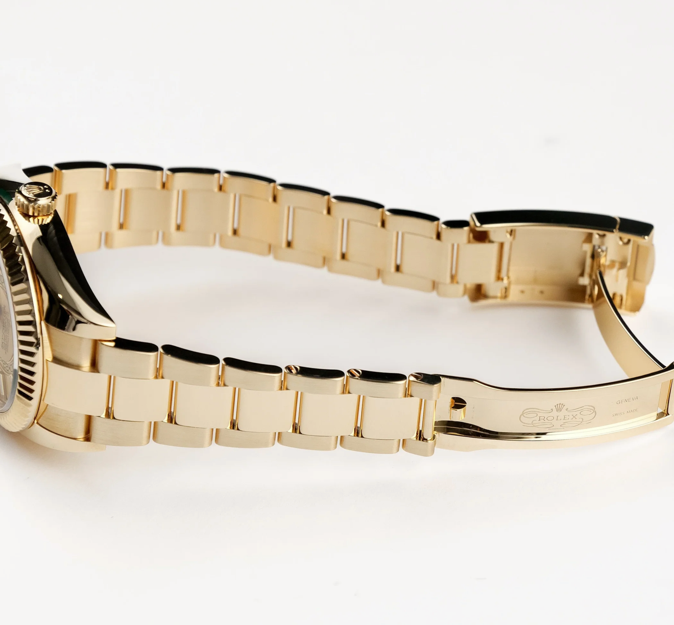 RLX Sky-Dweller 326938 Yellow Gold Champagne Dial Oyster