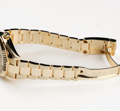 RLX Sky-Dweller 326938 Yellow Gold Champagne Dial Oyster