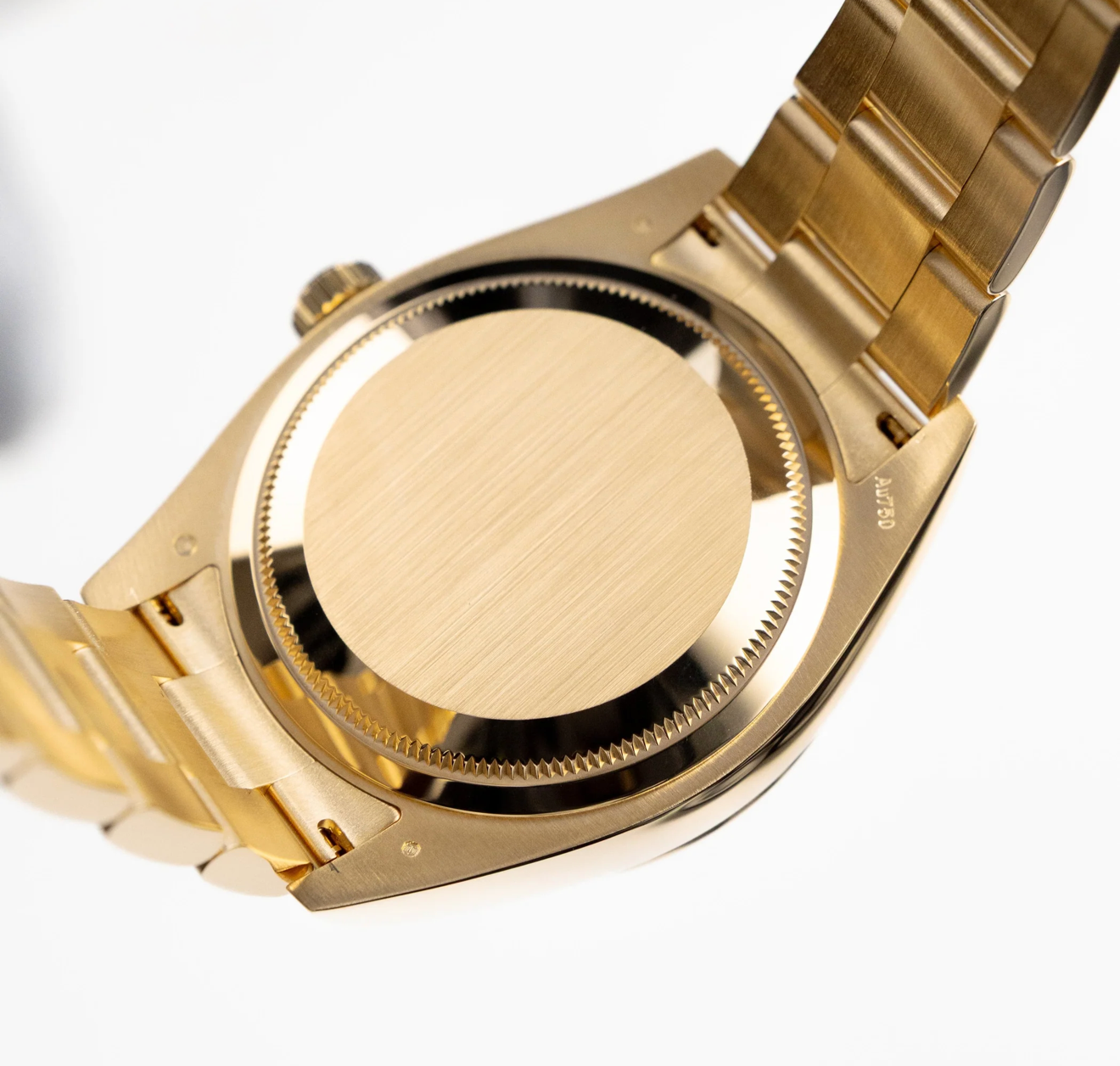 RLX Sky-Dweller 326938 Yellow Gold Champagne Dial Oyster